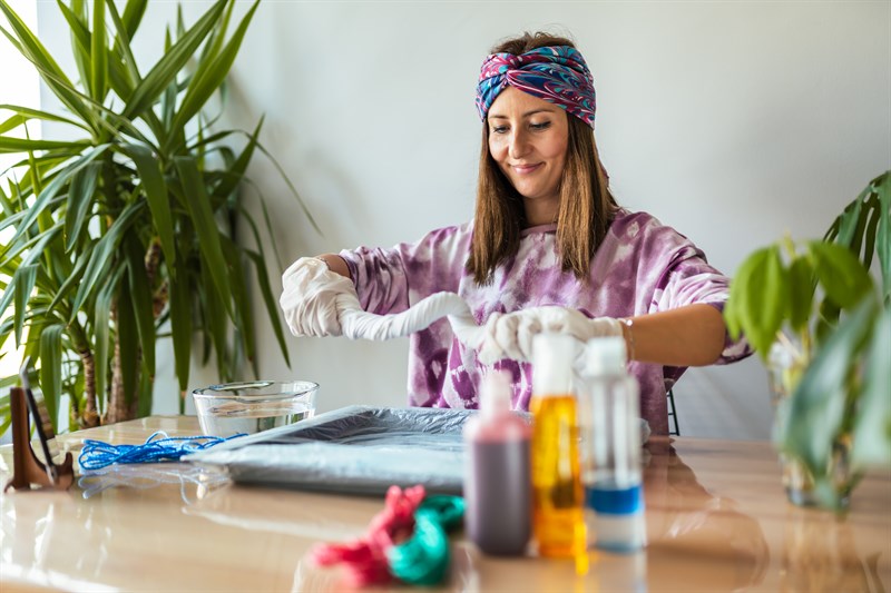 Tie Dye Drop-In Workshop